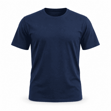 Camiseta em uma prévia mobile