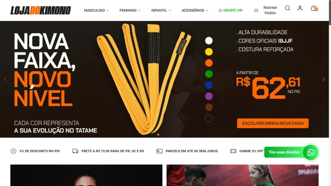 A experiência continuou depois da compra.