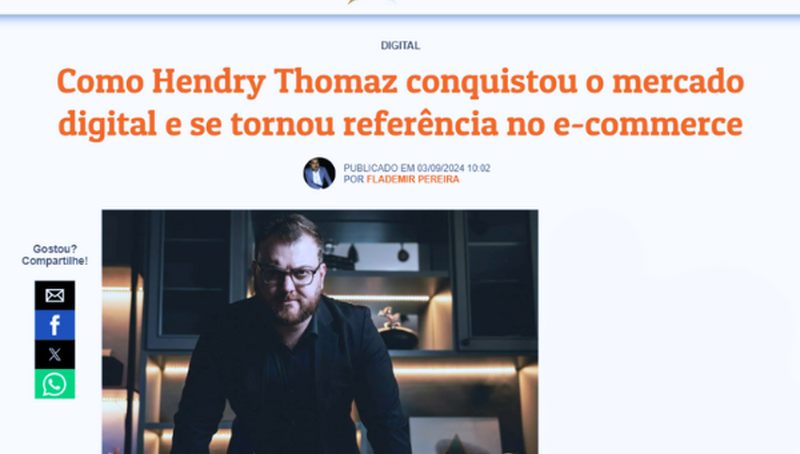 CEO Hendry Thomaz fala ao UOL sobre trajetória e futuro da VOWT