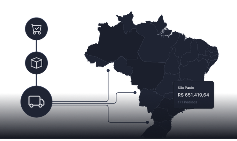Fretes à partir de R$ 5,89 para todo Brasil